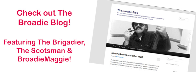 Check out The Broadie Blog!